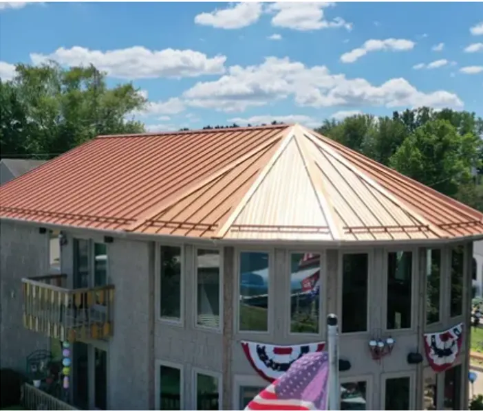 Metal roofing by Westport Metal Roofing near Greenwood, IN